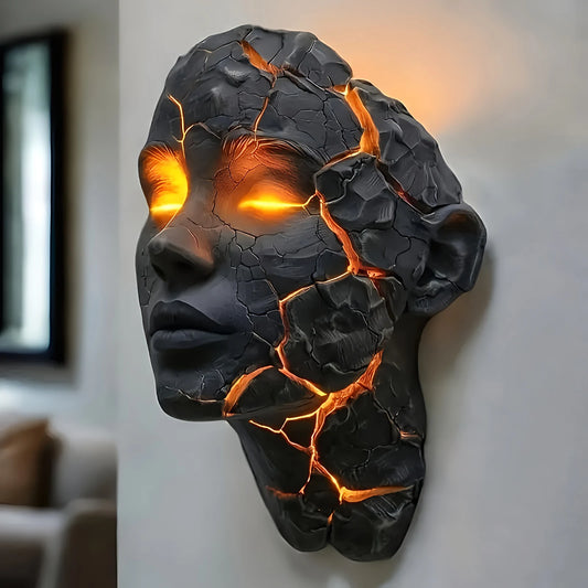 Halloween Cracked Soul Wall Light
