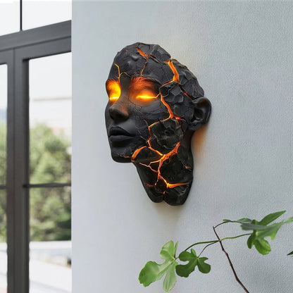 Halloween Cracked Soul Wall Light