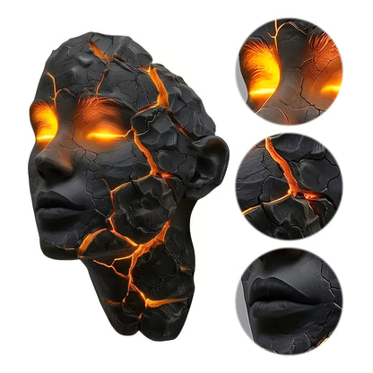 Halloween Cracked Soul Wall Light