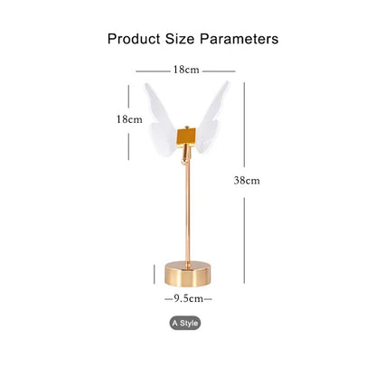 Measurement chart of a decorative item with dimensions labeled.